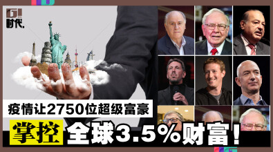 疫情让2750位超级富豪，掌控全球3.5%财富！