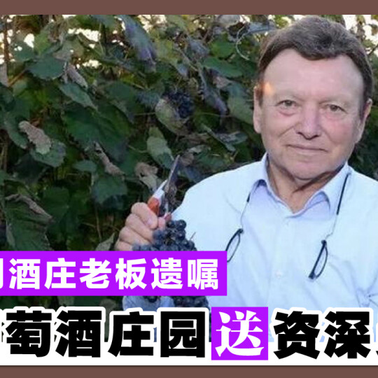 意大利酒庄老板遗嘱　 将葡萄酒庄园送资深员工