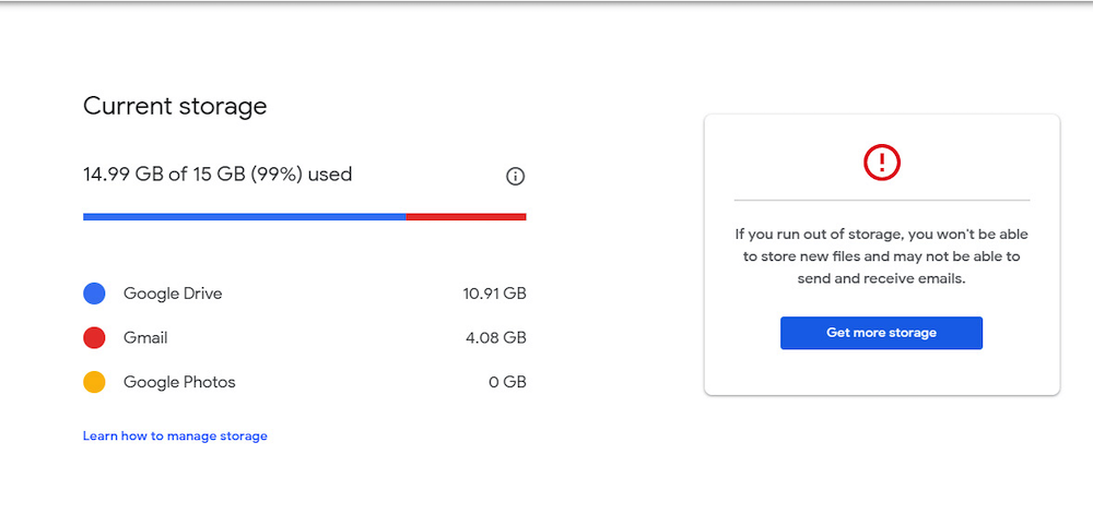 google-drive-storage