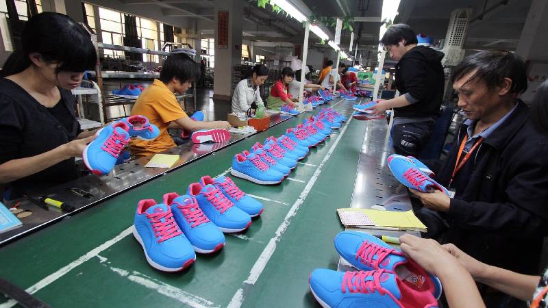 Shoe-factory